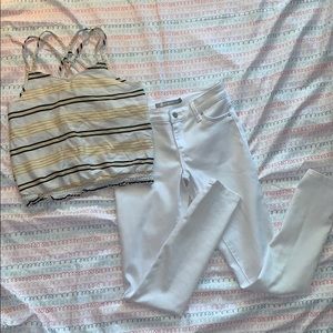 😊 2 for $10 😊 Abercrombie kids striped blouse